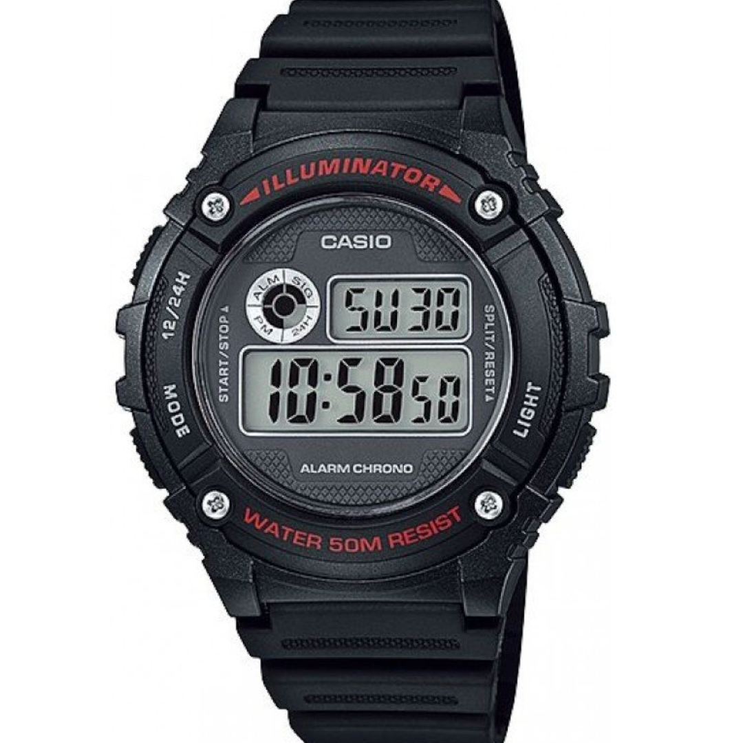 Casio - W-216H-1AVDF - Azzam Watches