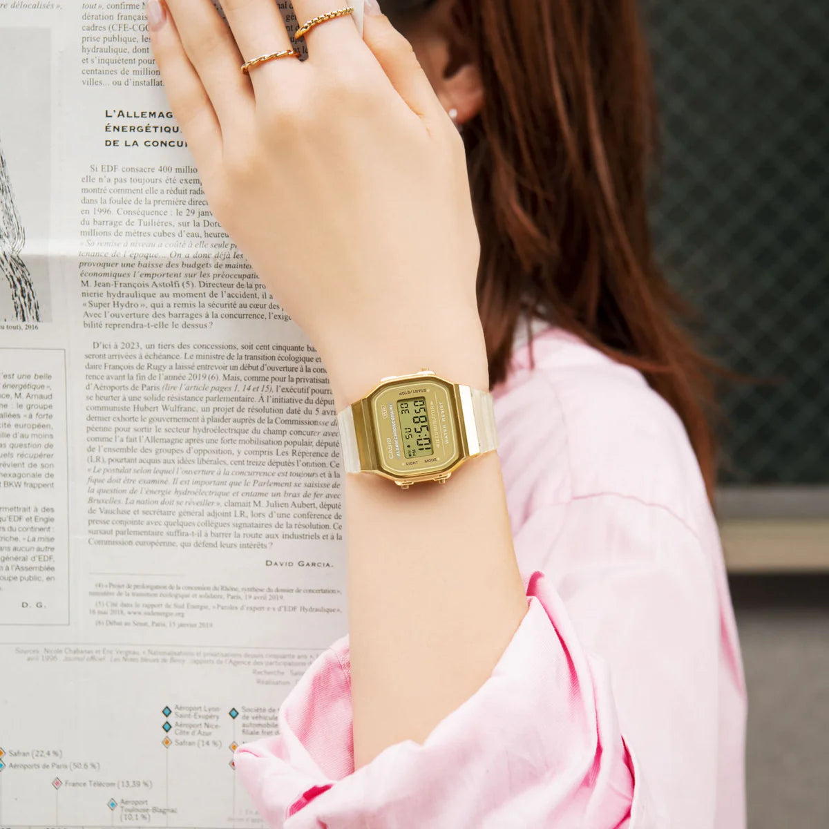 Casio - A168XESG-9ADF