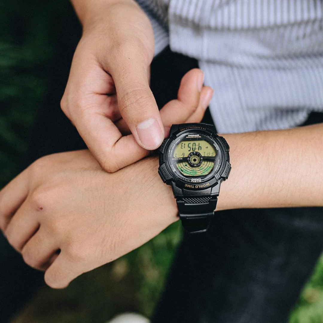 Casio - AE-1100W-1BVDF - Azzam Watches