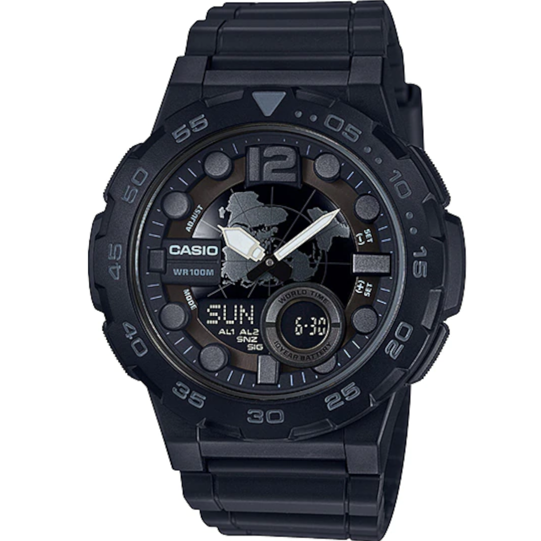 Casio - AEQ-100W-1BVDF - Azzam Watches