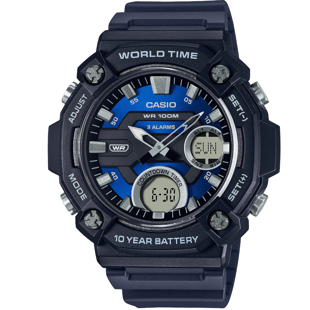 Casio - AEQ-120W-2AVDF - Azzam Watches
