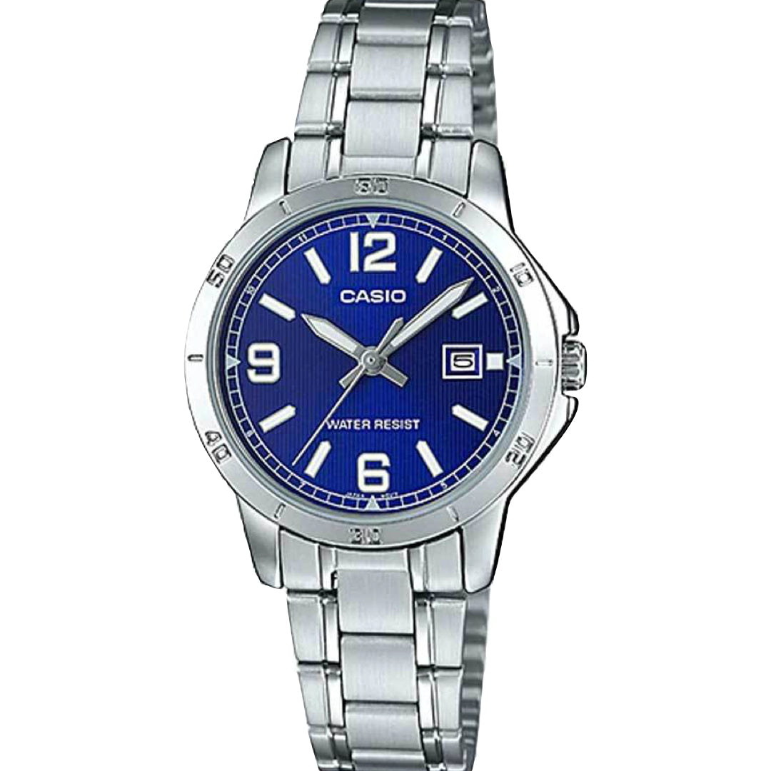 CASIO - LTP-V004D-2BUDF - Azzam Watches