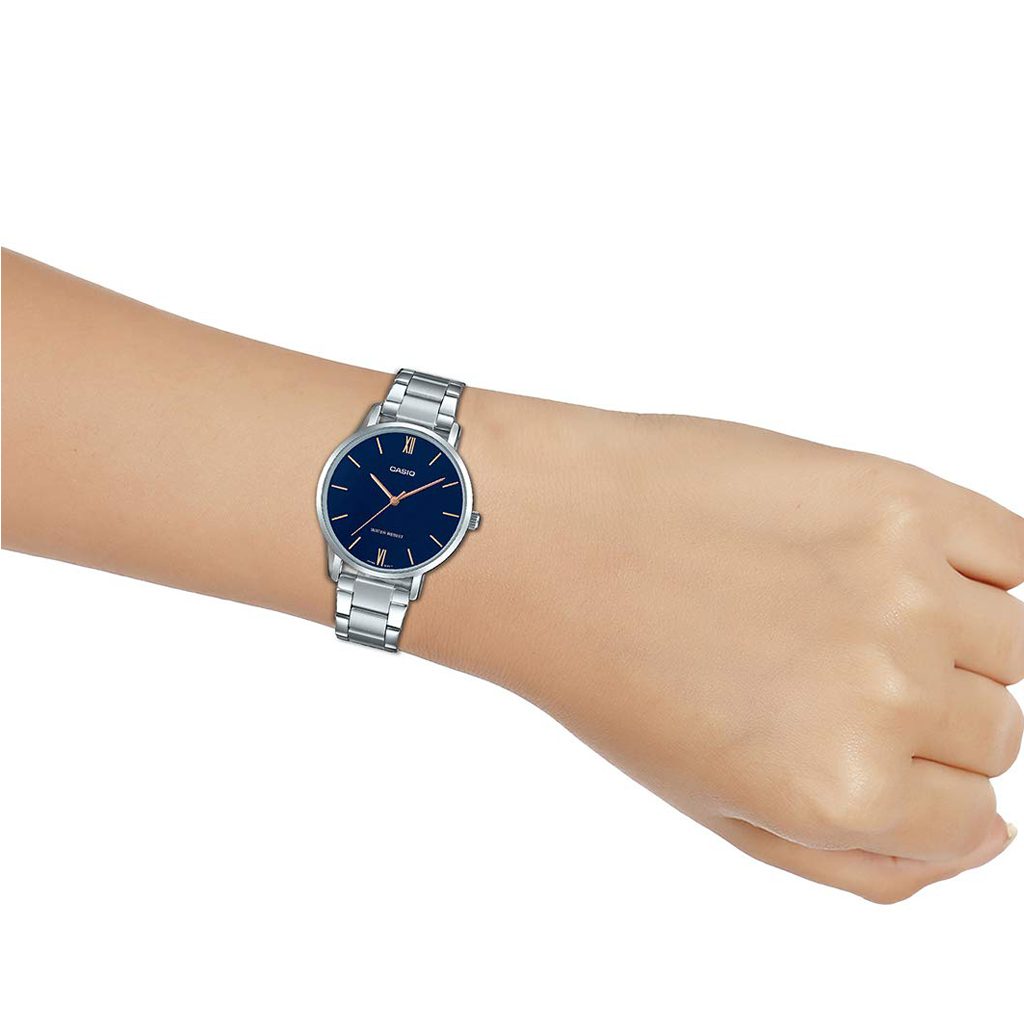 CASIO - LTP-VT01D-2BUDF - Azzam Watches