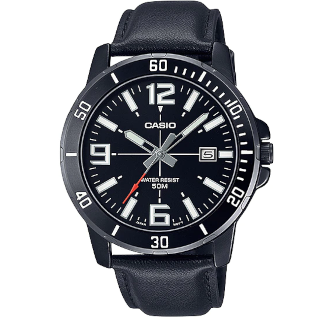 Casio - MTP-VD01BL-1BVUDF - Azzam Watches