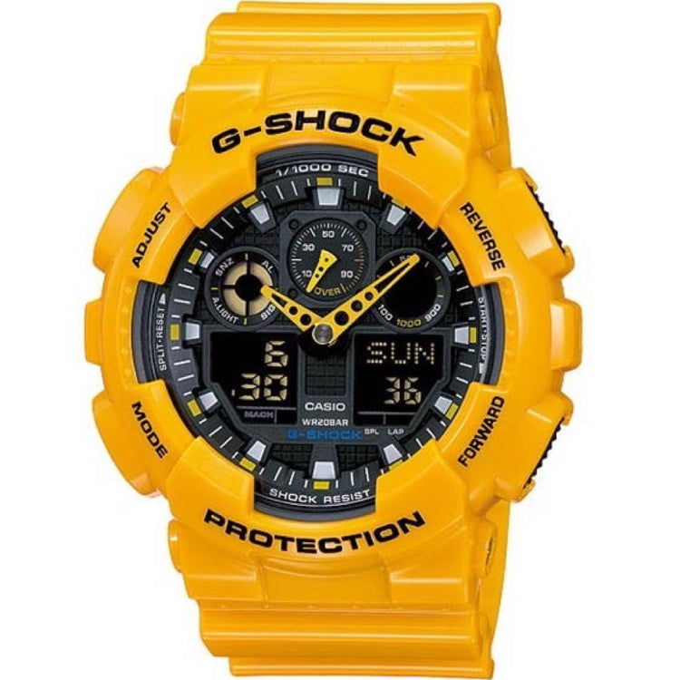 Casio - GA-100A-9ADR - Azzam Watches