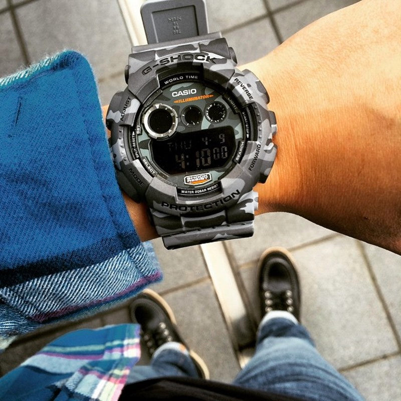Casio - GD-120CM-8DR - Azzam Watches
