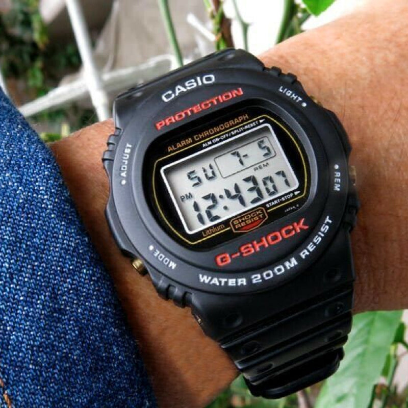 Casio - DW-5750E-1DR - Azzam Watches