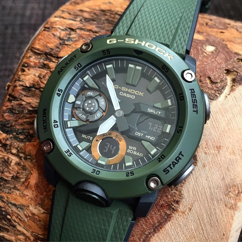 Casio - GA-2000-3ADR - Azzam Watches