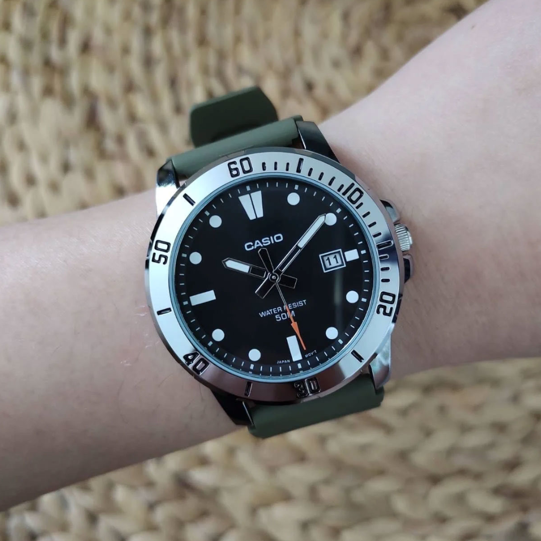 Casio - MTP-VD01-3EVUDF - Azzam Watches