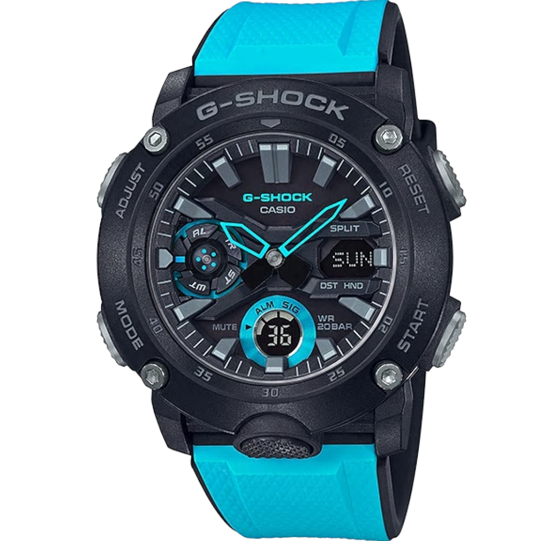 Casio - GA-2000-1A2DR - Azzam Watches 