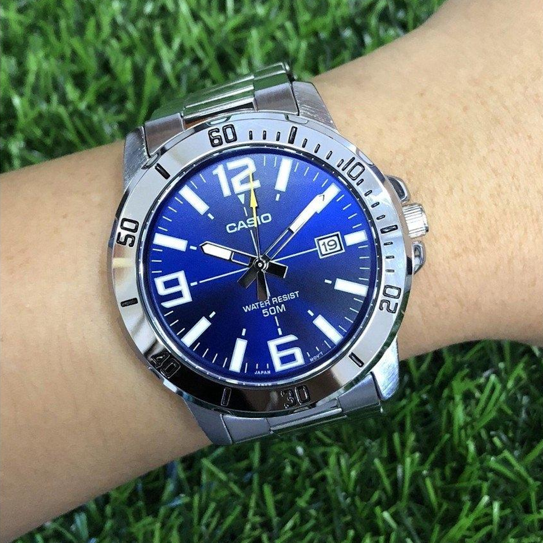 CASIO - MTP-VD01D-2BVUDF - Azzam Watches 