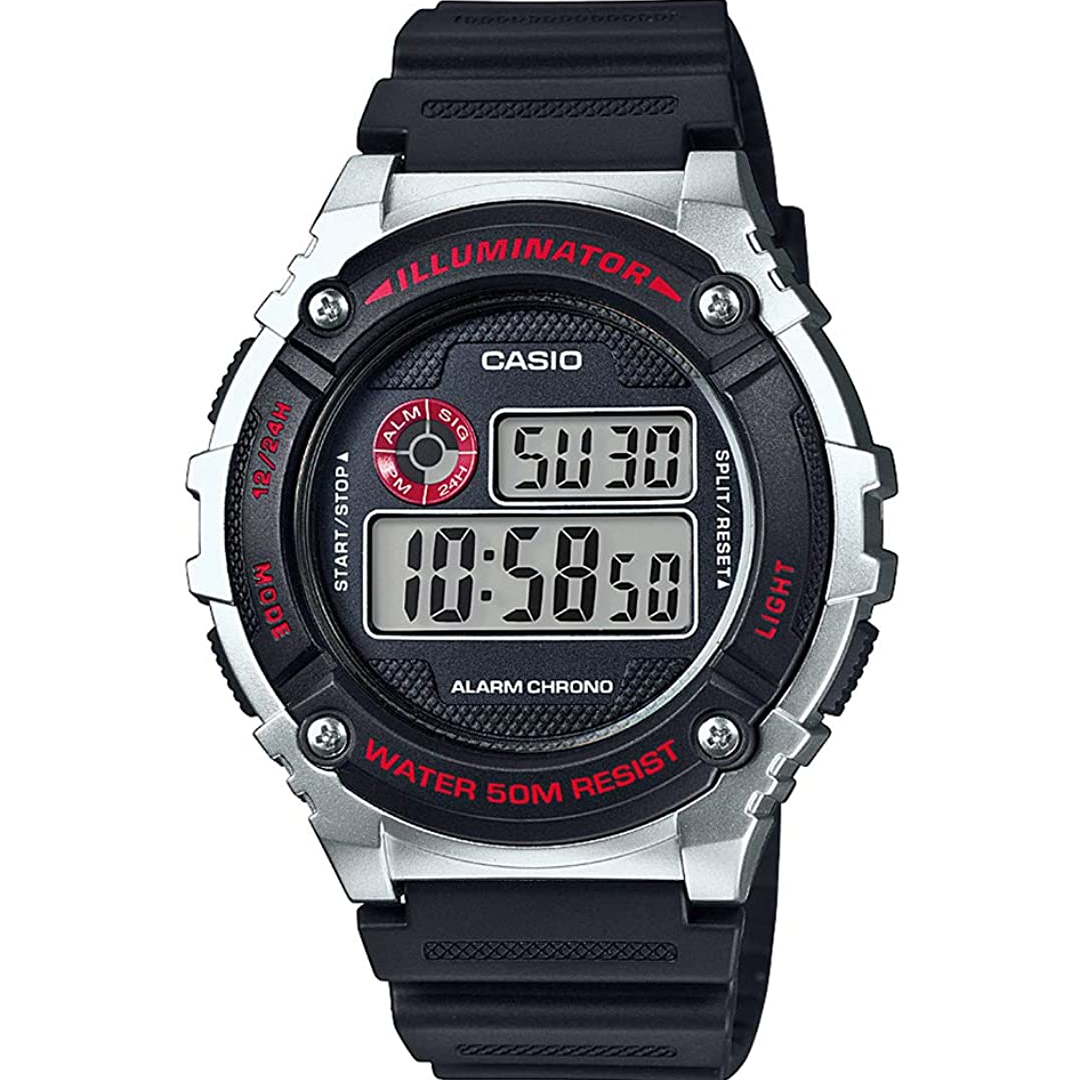 Casio - W-216H-1CVDF - Azzam Watches 