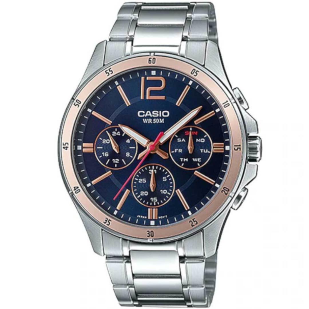 CASIO - MTP-1374D-2A2VDF - Azzam Watches 