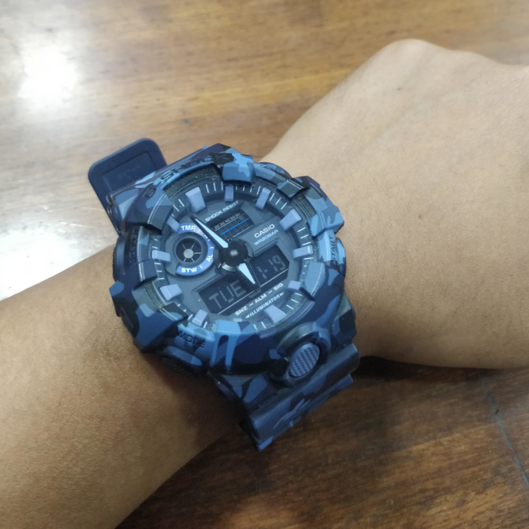 Casio - GA-700CM-2ADR - Azzam Watches 