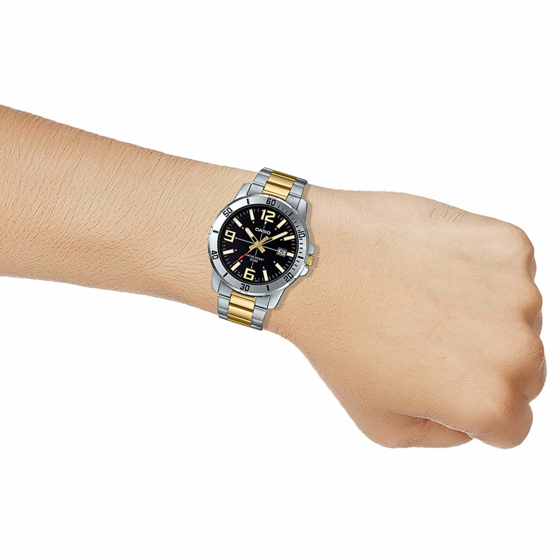 CASIO - MTP-VD01SG-1BVUDF - Azzam Watches 