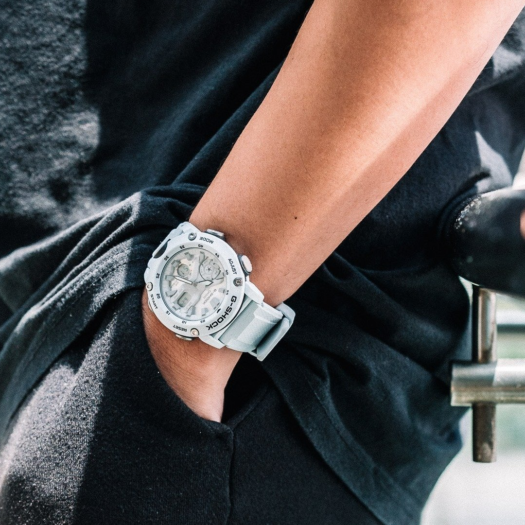 Casio - GA-2000S-7ADR - Azzam Watches 