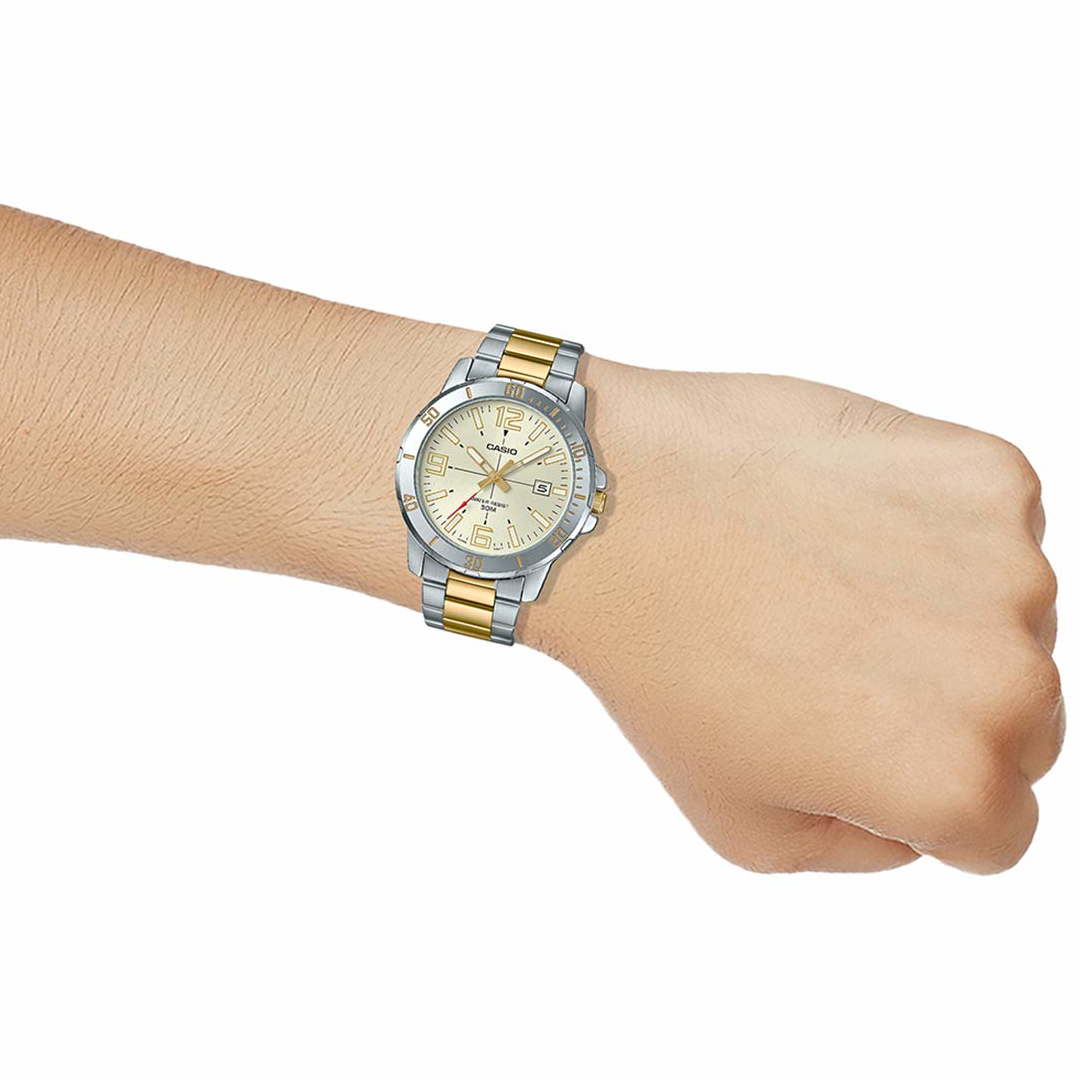 CASIO - MTP-VD01SG-9BVUDF - Azzam Watches 