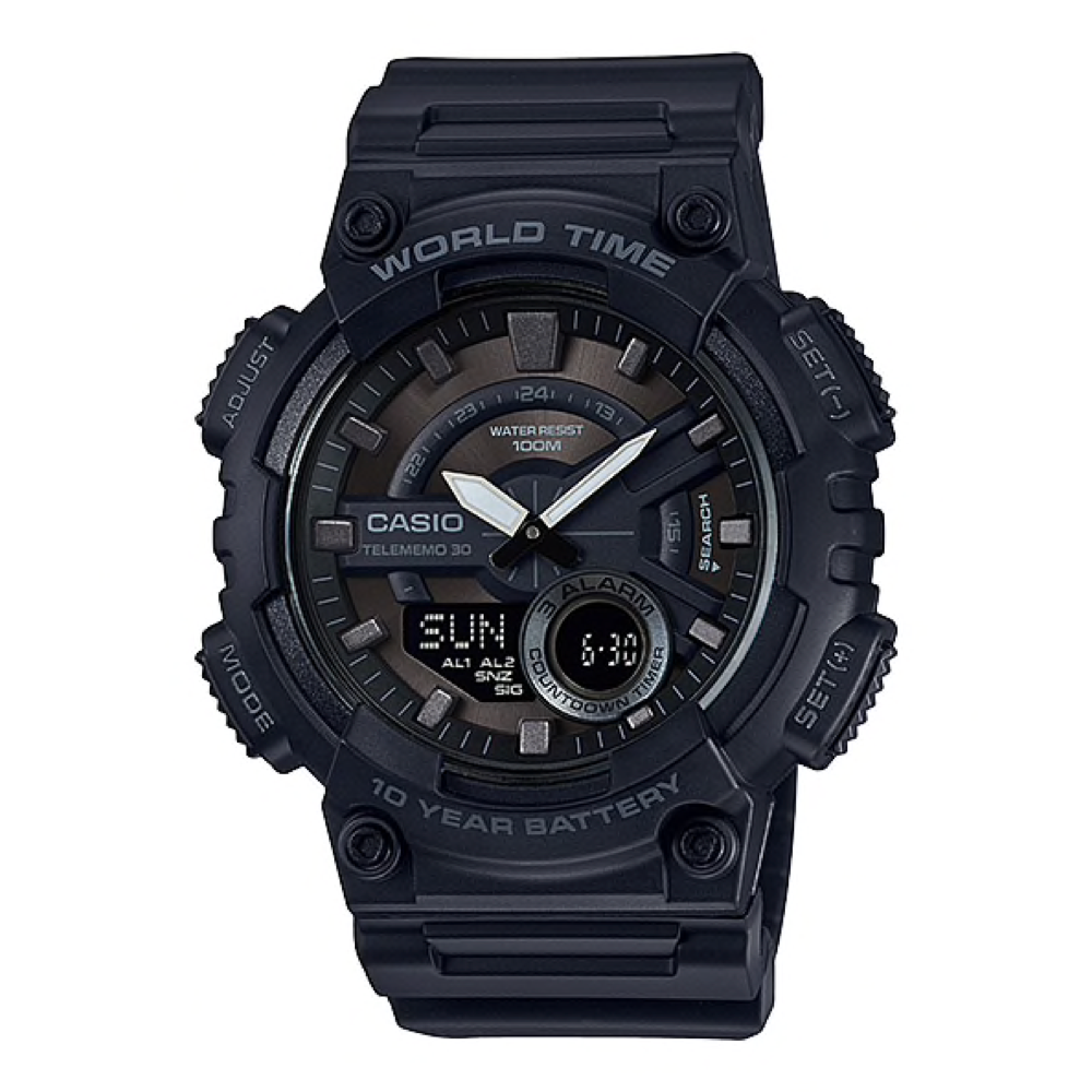 Casio - AEQ-110W-1BVDF - Azzam Watches 