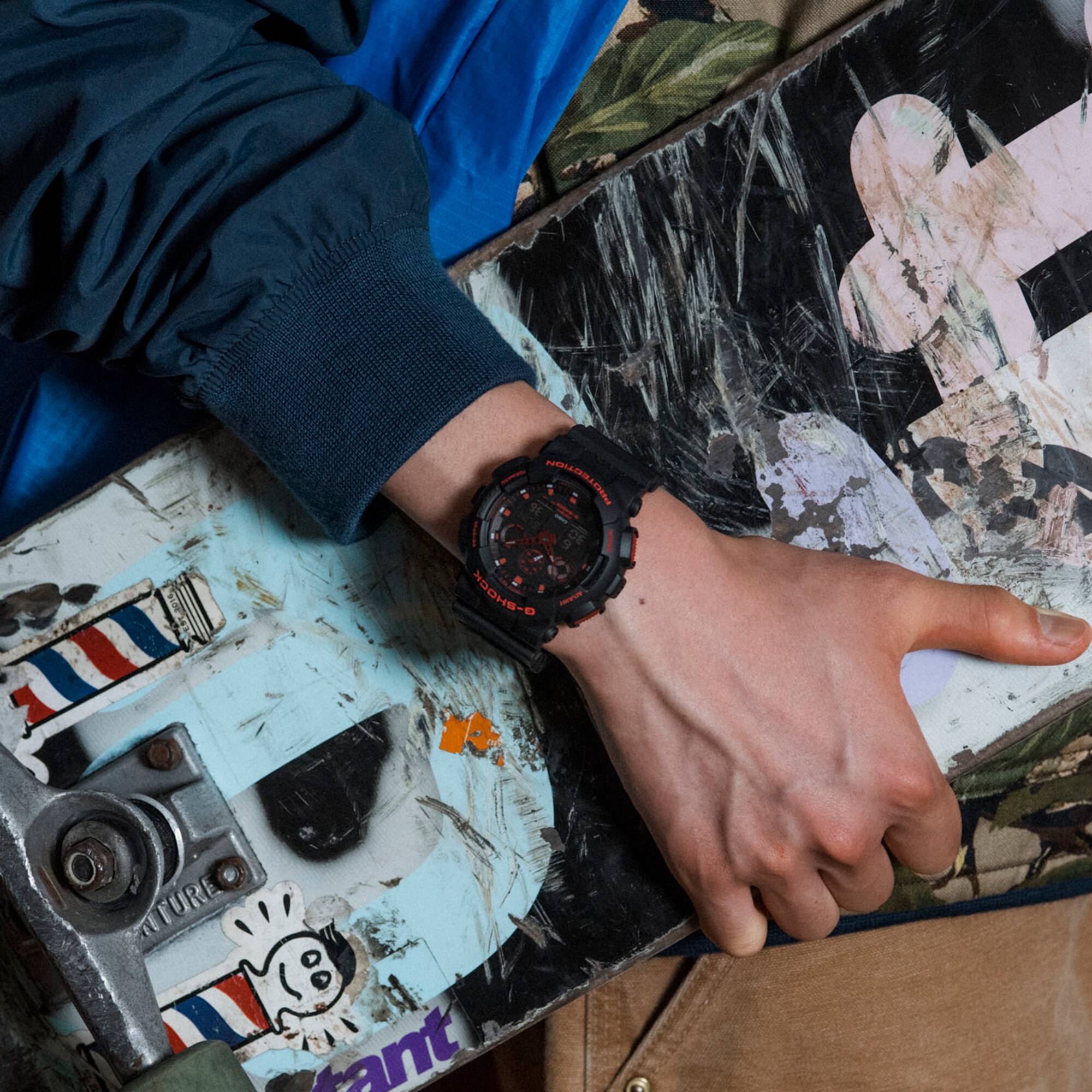 Casio - GA-100BNR-1ADR