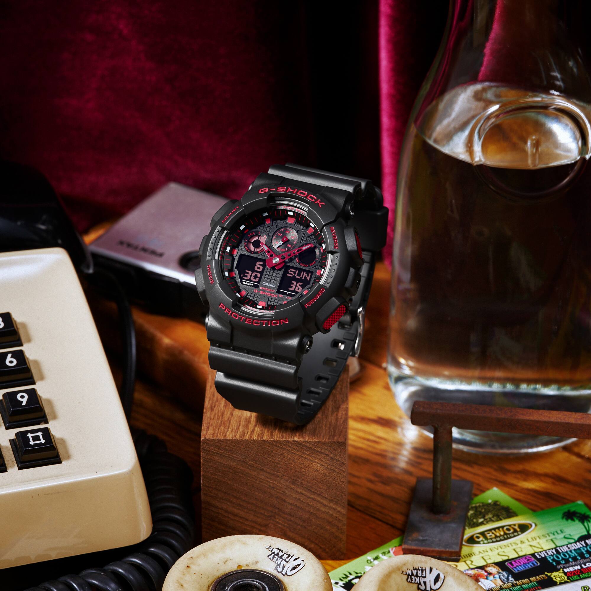 Casio - GA-100BNR-1ADR