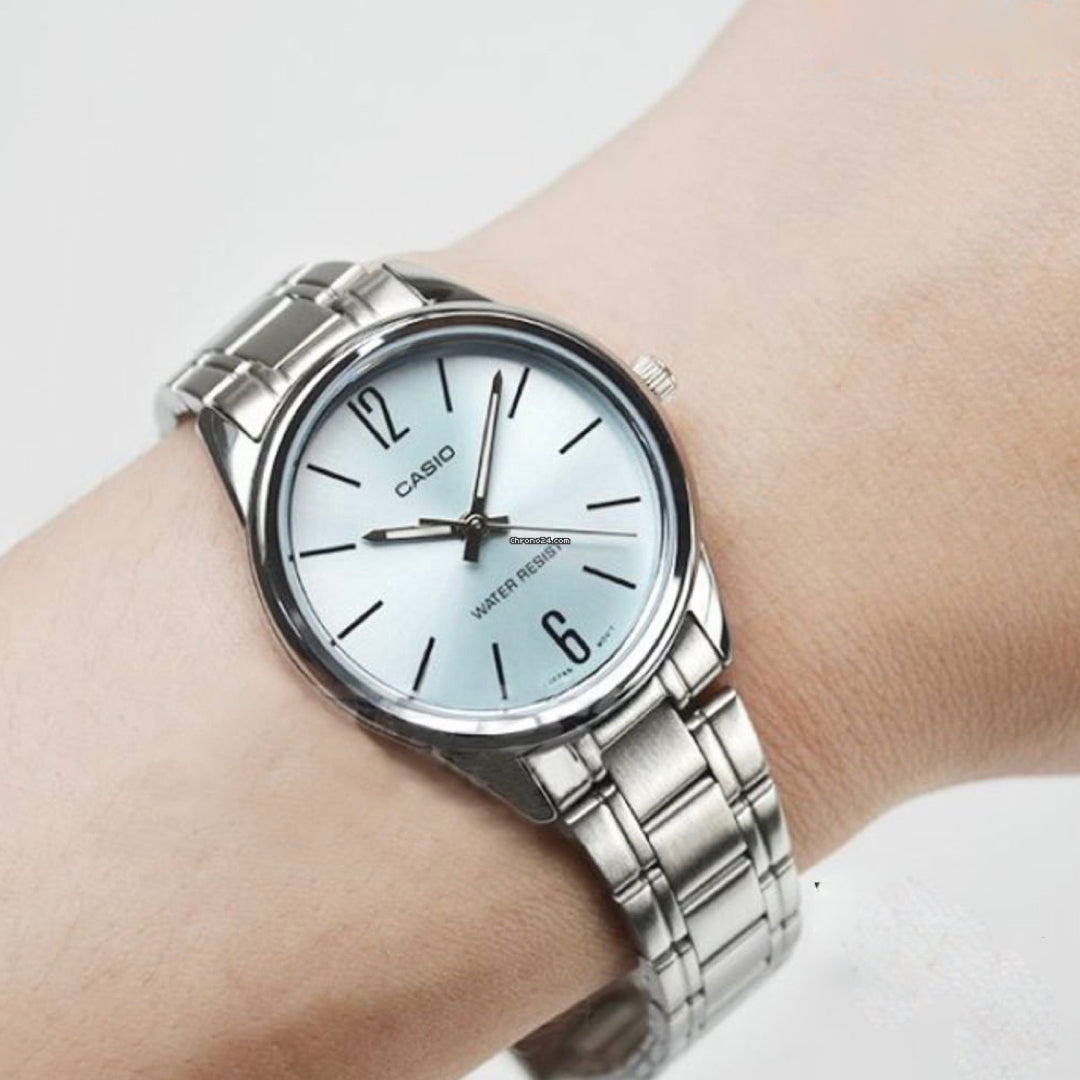 CASIO - LTP-V005D-2BUDF - Azzam Watches 