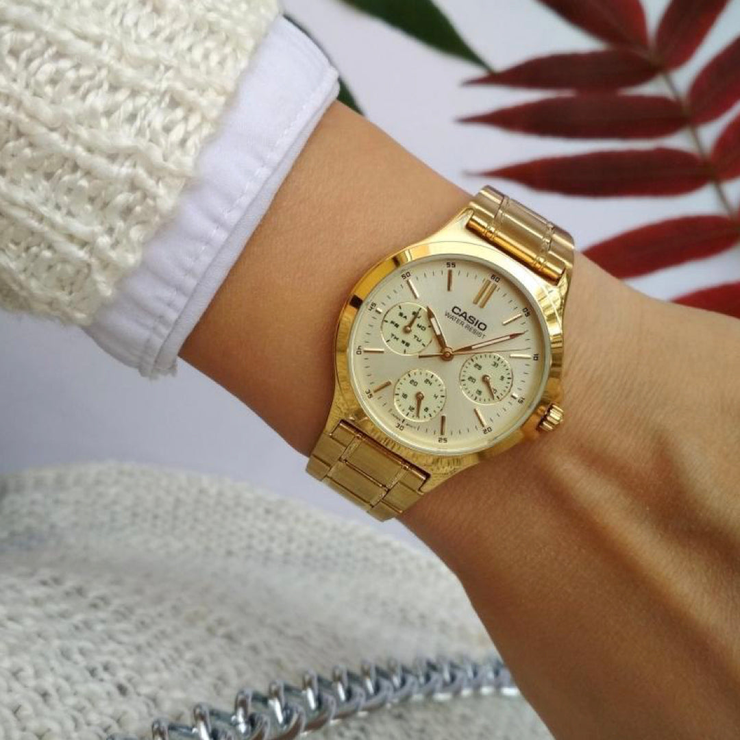 CASIO - LTP-V300G-9AUDF - Azzam Watches 