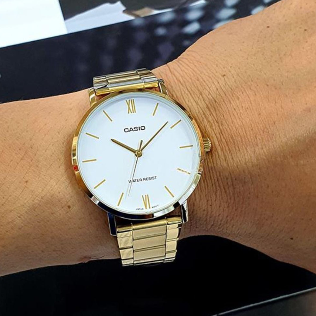 Casio - LTP-VT01G-7BUDF - Azzam Watches 