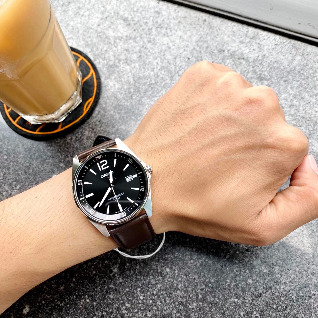 Casio - MTP-E170L-1BVDF - Azzam Watches 