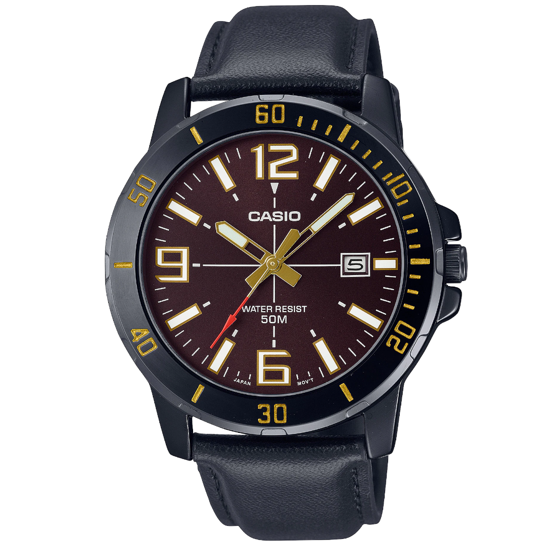 CASIO - MTP-VD01BL-5BVUDF - Azzam Watches 