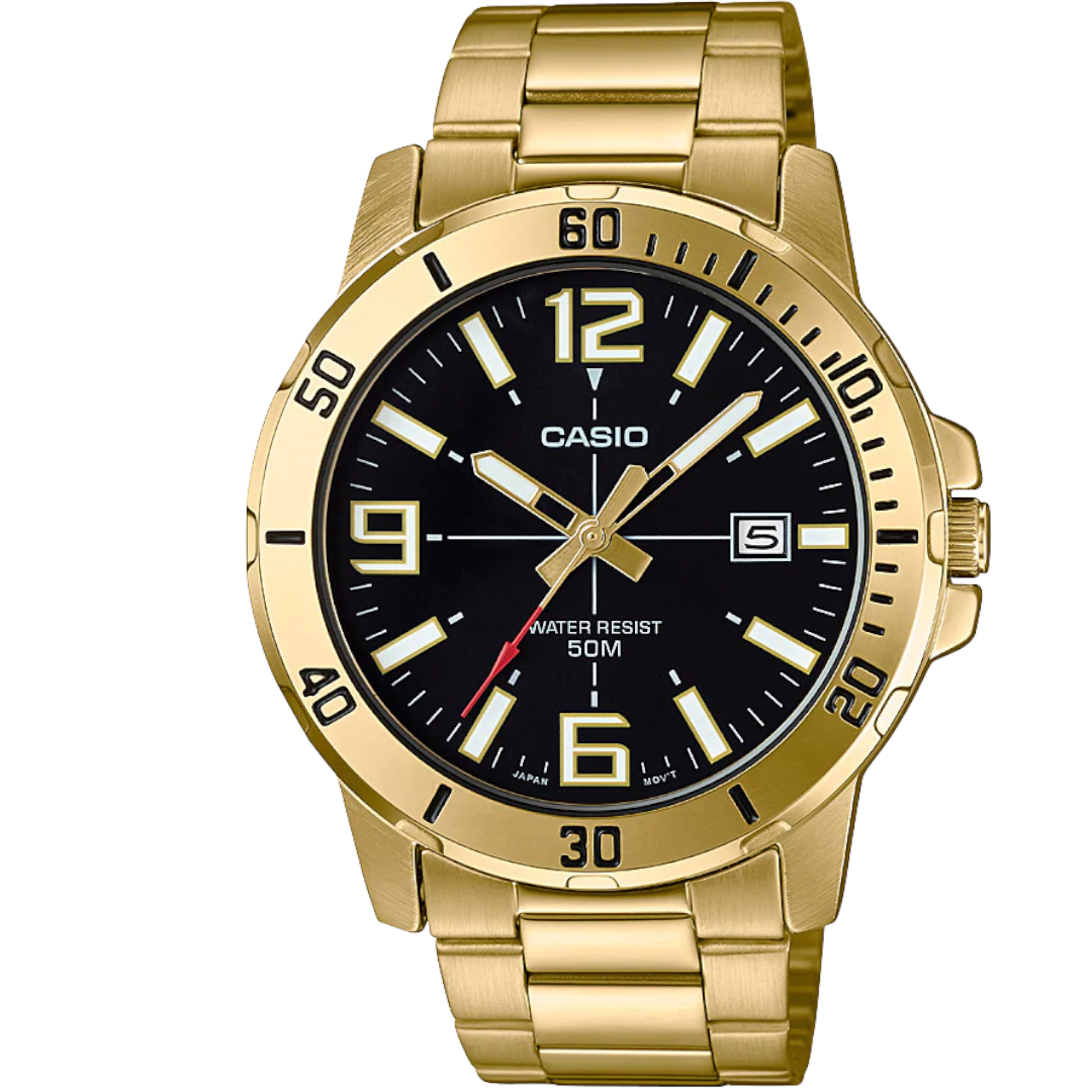 Casio - MTP-VD01G-1BVUDF - Azzam Watches 