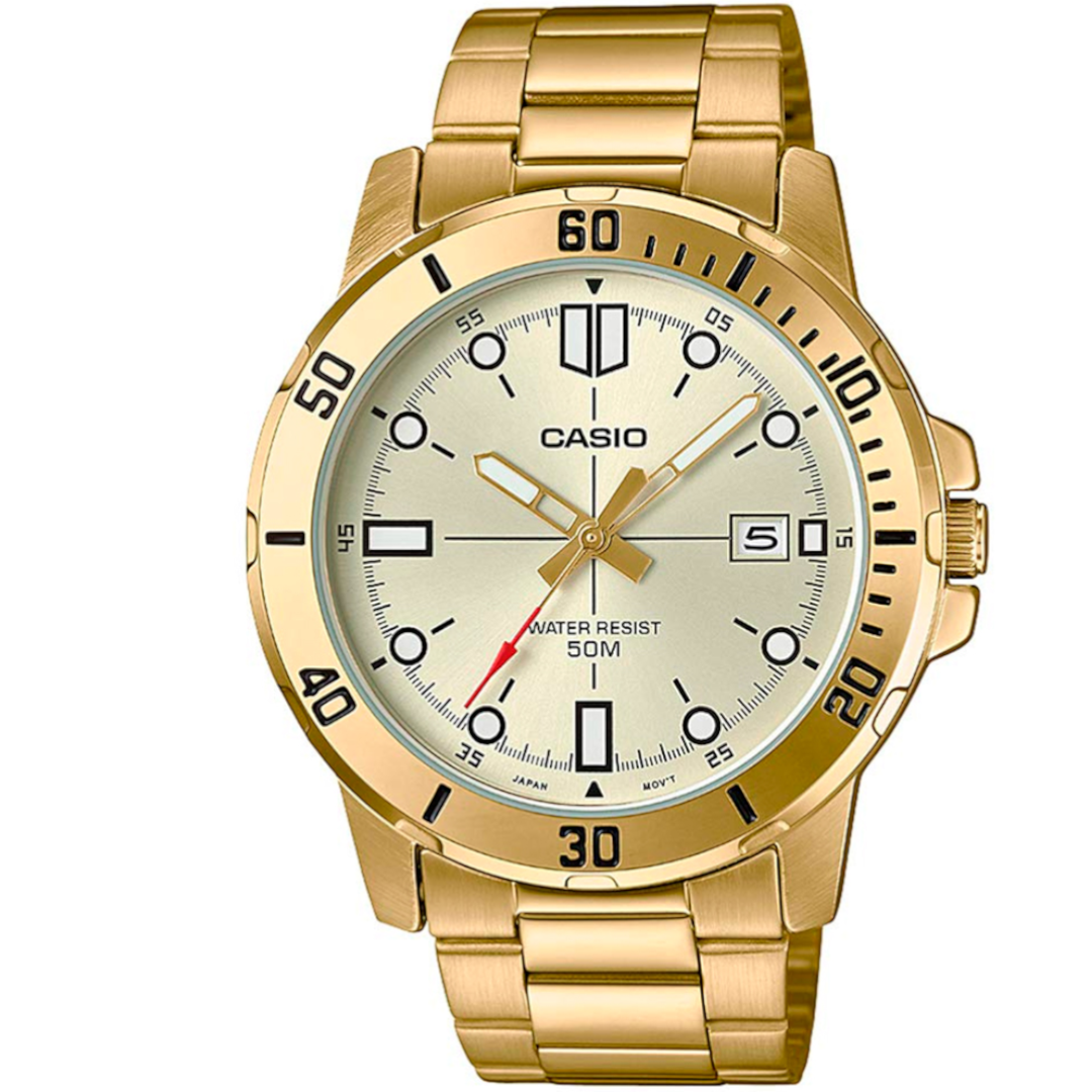 Casio - MTP-VD01G-9EVUDF - Azzam Watches 