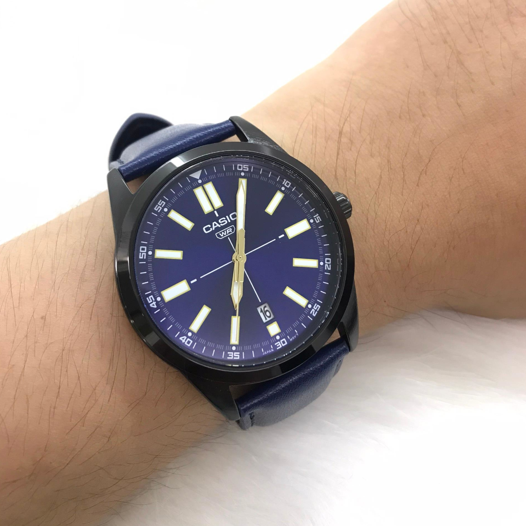 Casio - MTP-VD02BL-2EUDF - Azzam Watches 