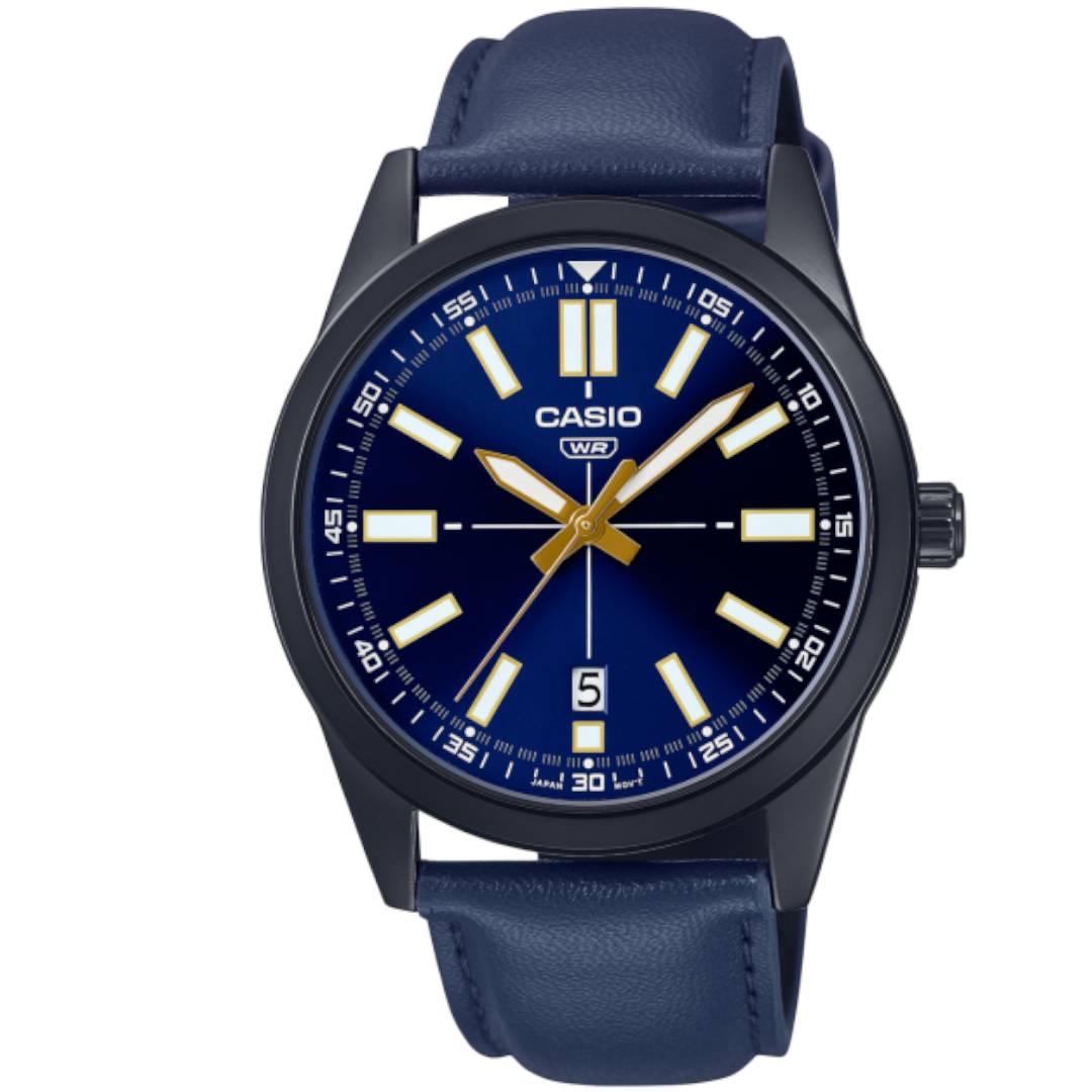 Casio - MTP-VD02BL-2EUDF - Azzam Watches 