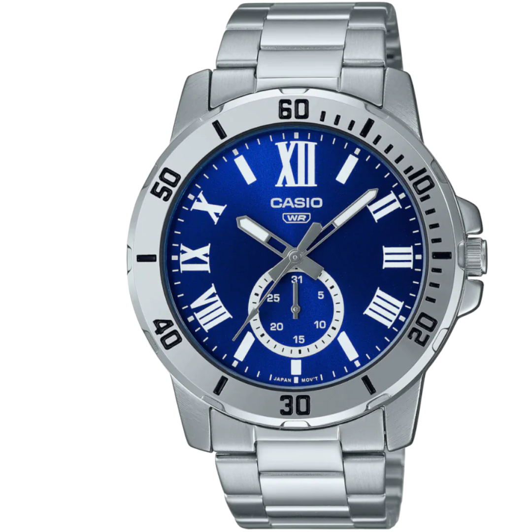 Casio - MTP-VD200D-2BUDF - Azzam Watches 