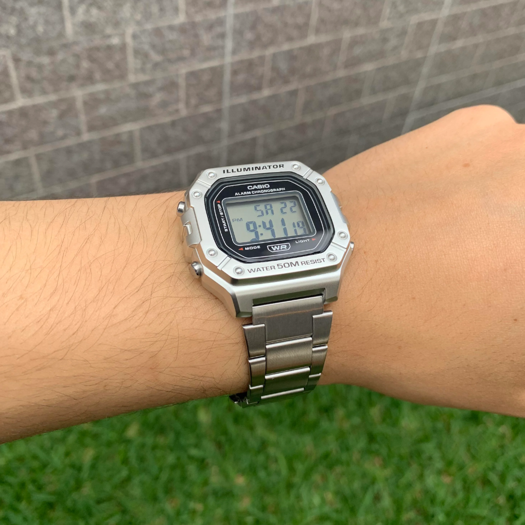 Casio - W-218HD-1AVDF - Azzam Watches 
