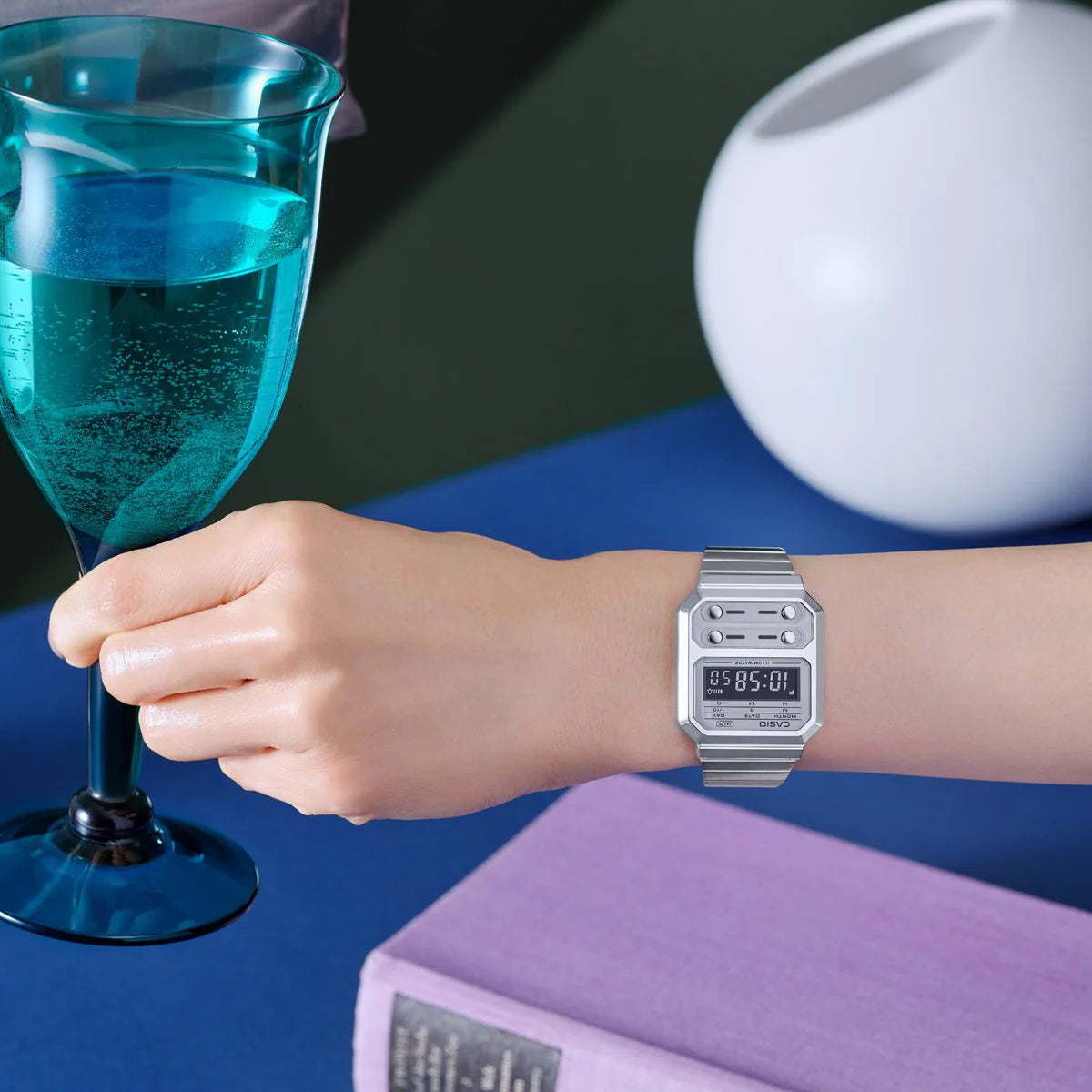 Casio - A100WE-7BDF