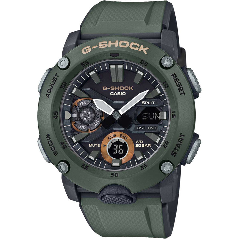 Casio - GA-2000-3ADR - Azzam Watches 
