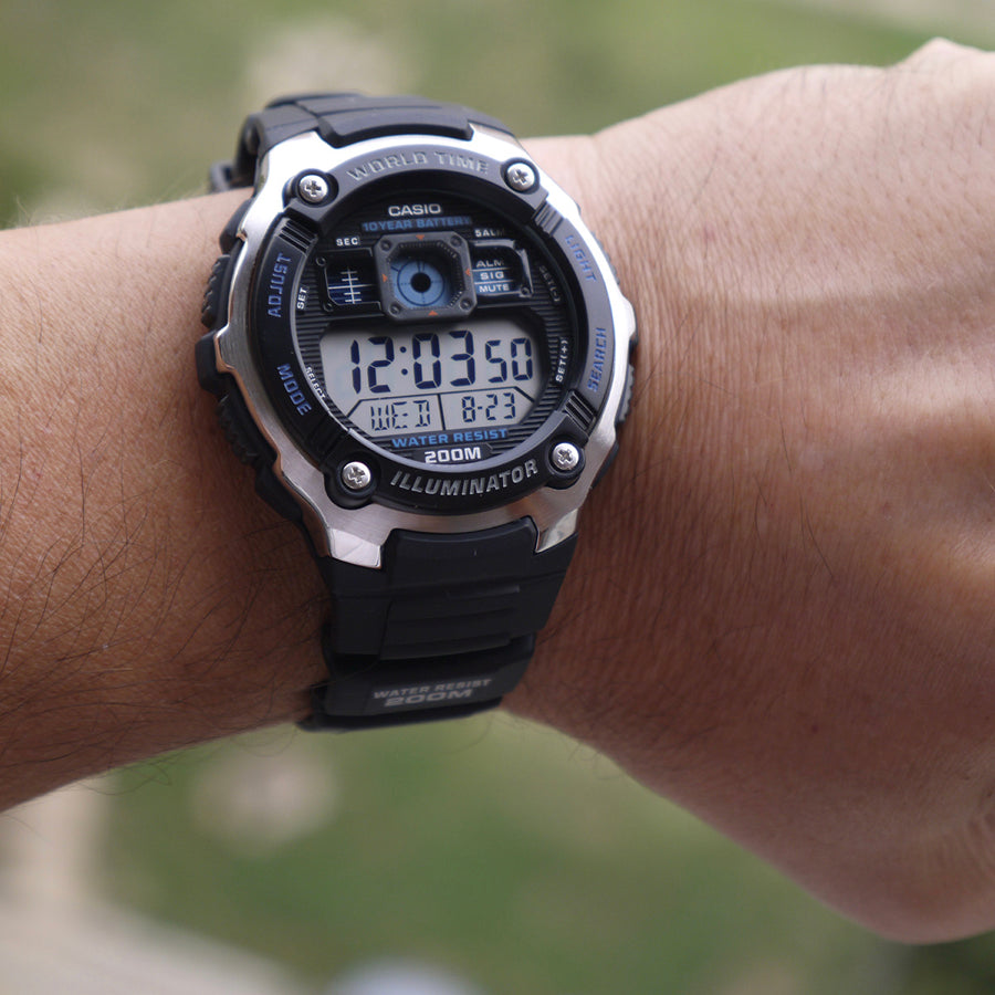 Casio - AE-2000W-1BVDF - Azzam Watches 
