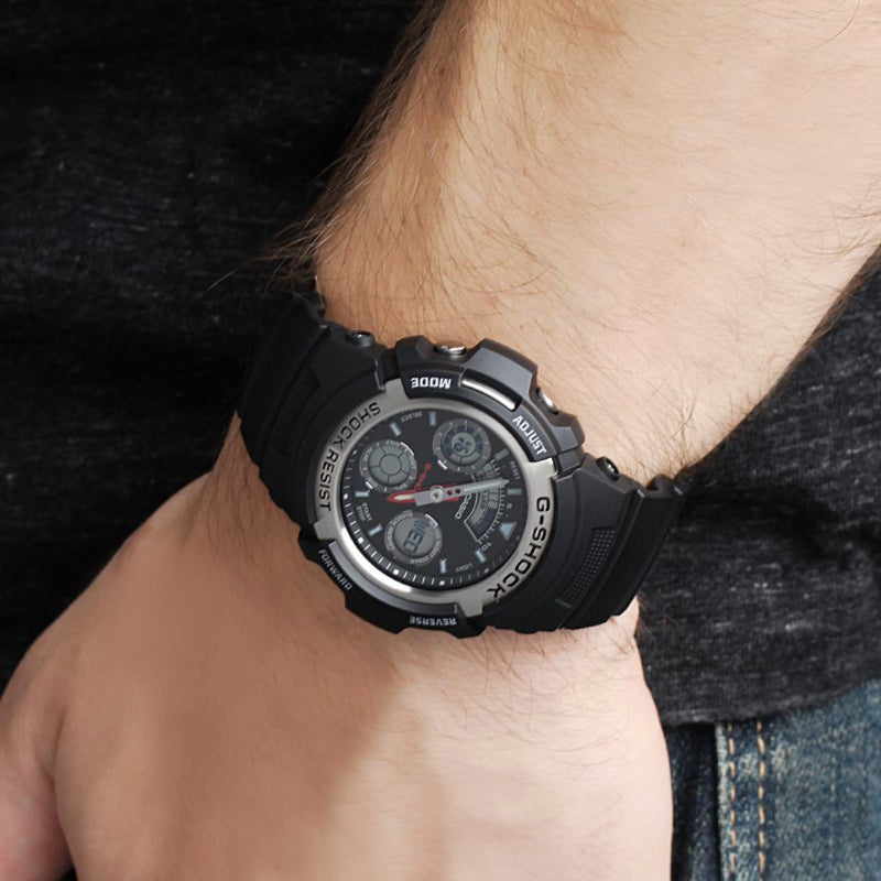 Casio - AW-590-1ADR - Azzam Watches 