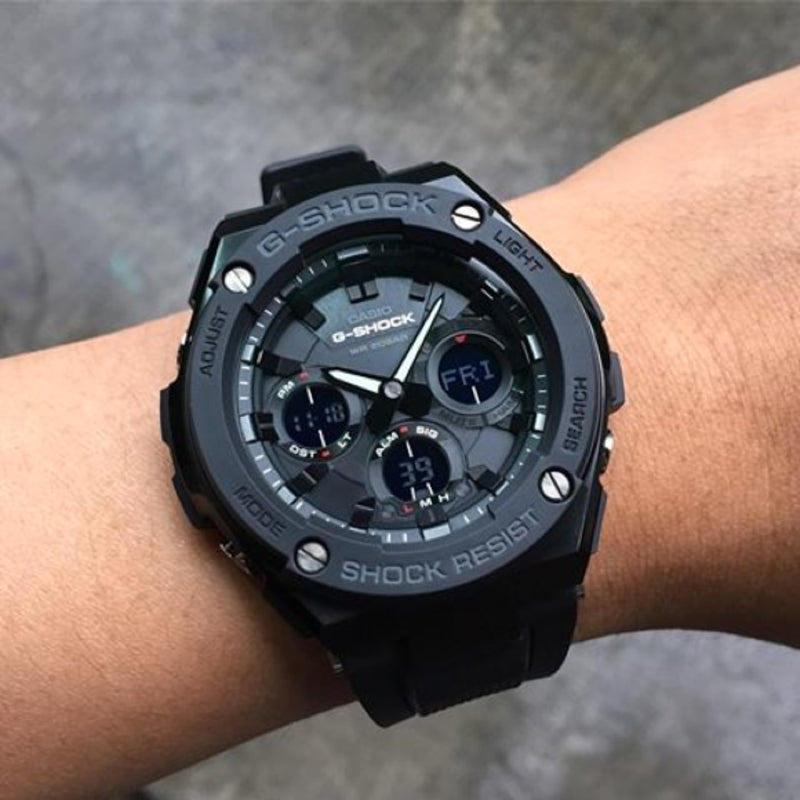 Casio - GST-S100G-1BDR - Azzam Watches 