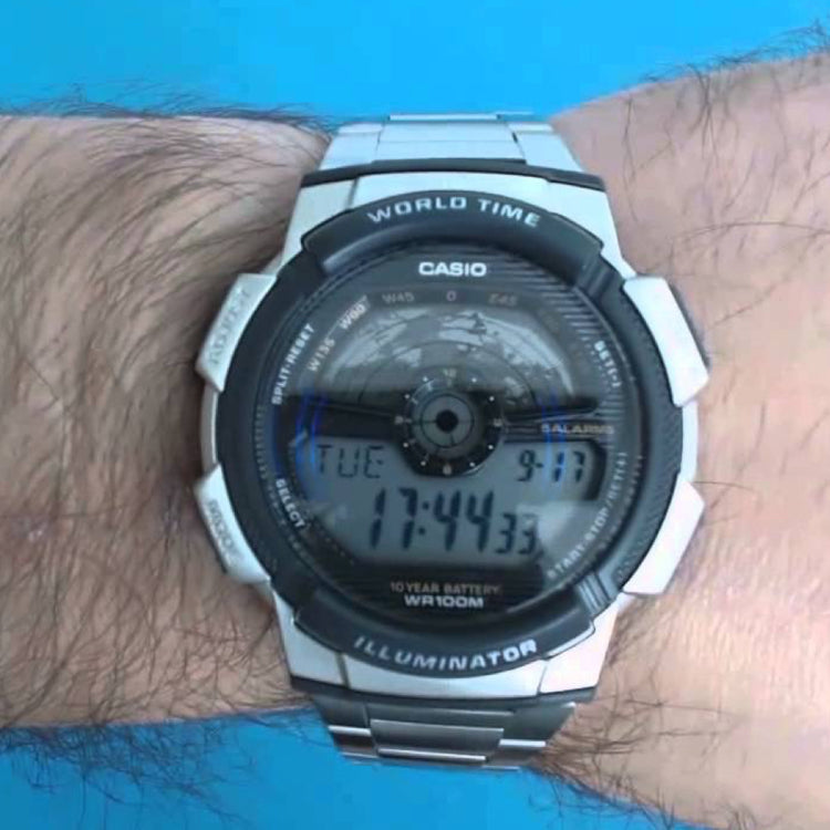Casio - AE-1100WD-1AVDF - Azzam Watches 