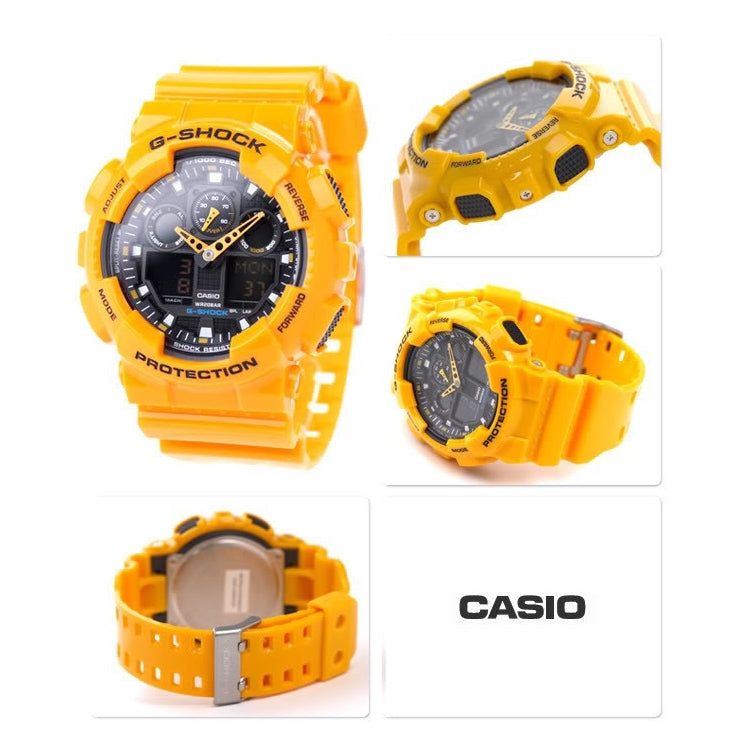 Casio - GA-100A-9ADR - Azzam Watches 