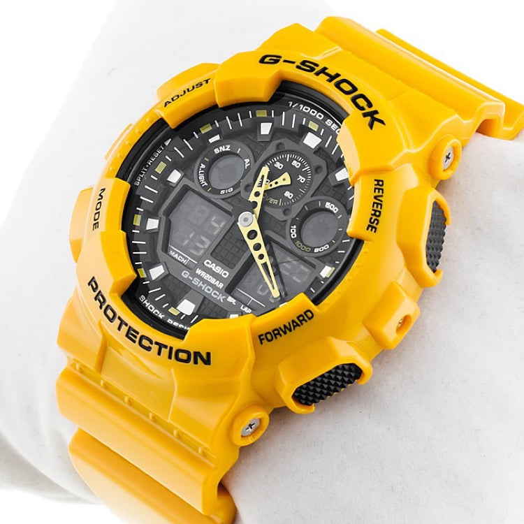 Casio - GA-100A-9ADR - Azzam Watches 