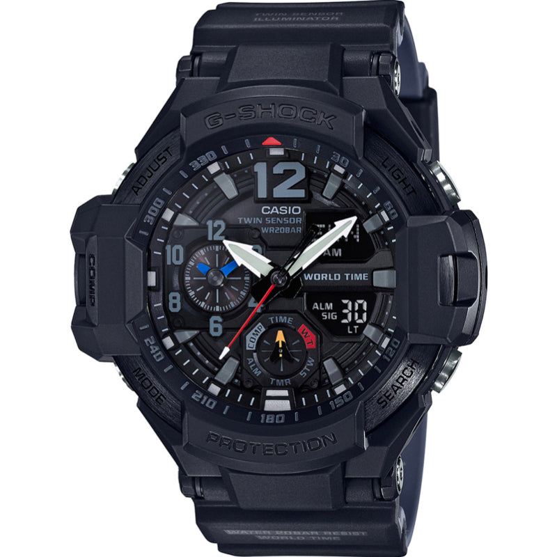 Casio - GA-1100-1A1DR - Azzam Watches 