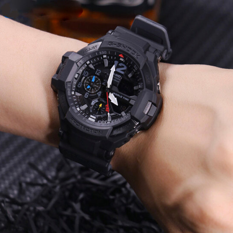 Casio - GA-1100-1A1DR - Azzam Watches 
