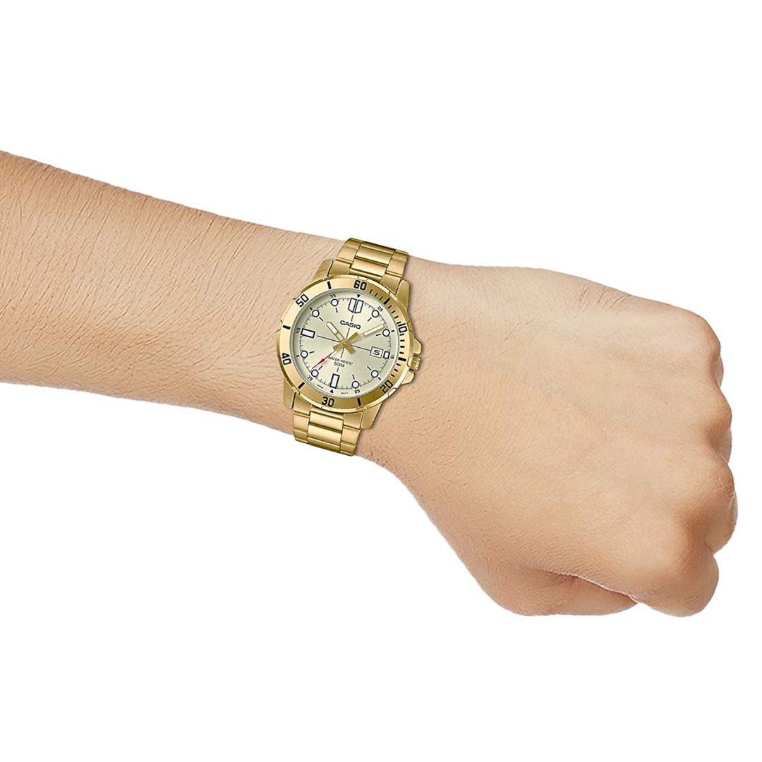 Casio - MTP-VD01G-9EVUDF - Azzam Watches 