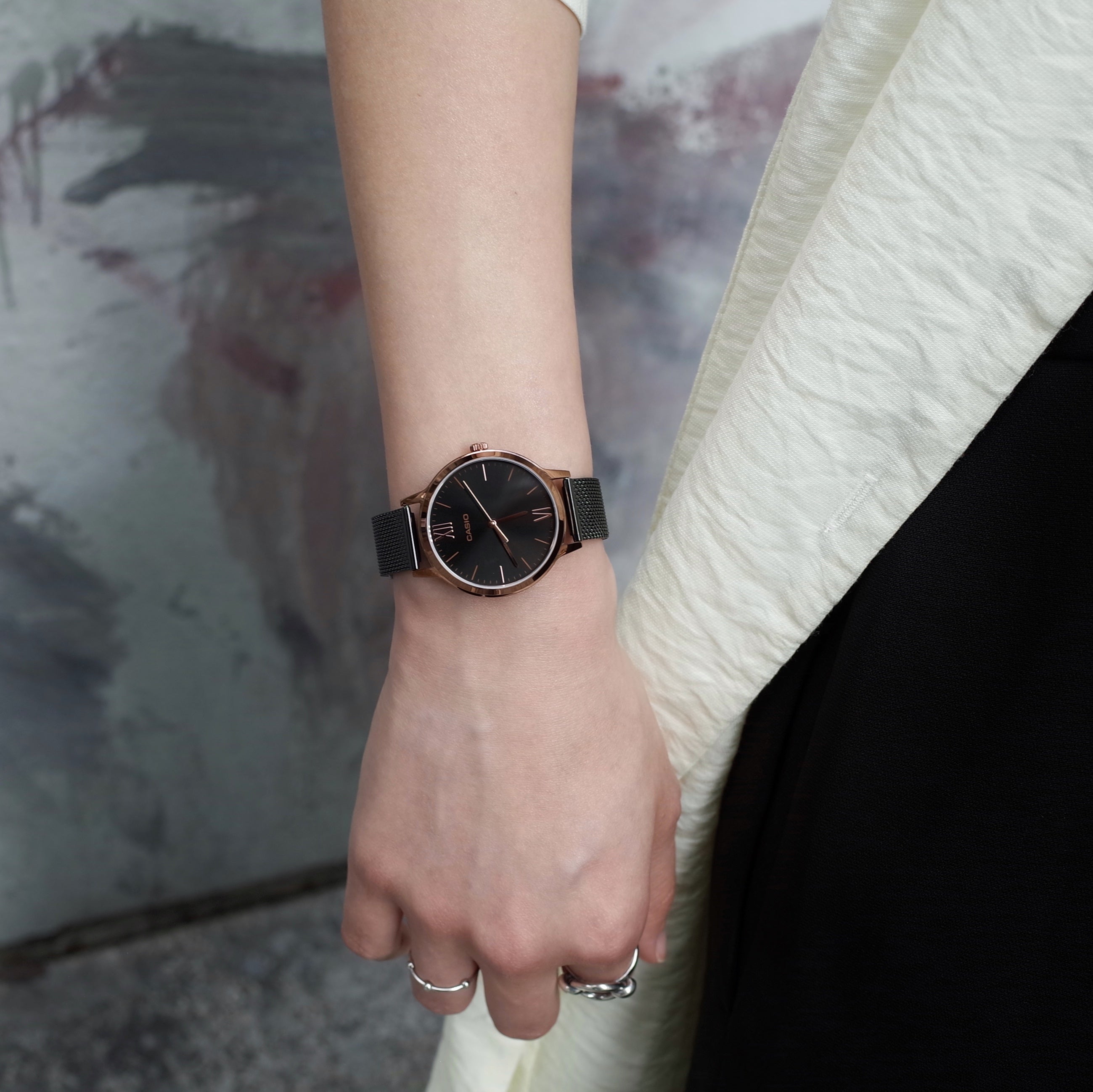 Casio - LTP-E157MRB-1BDF