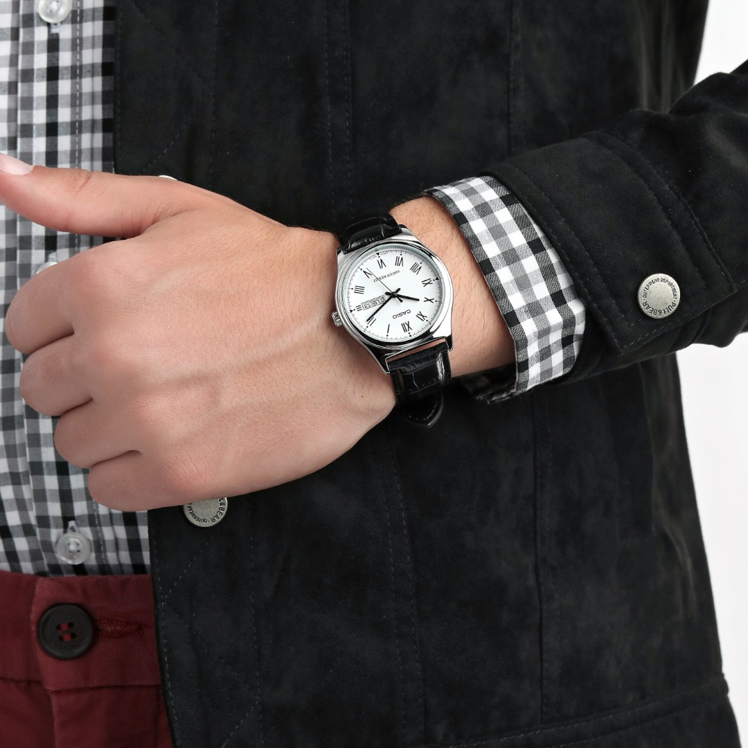 Casio - MTP-V006L-7BUDF - Azzam Watches 